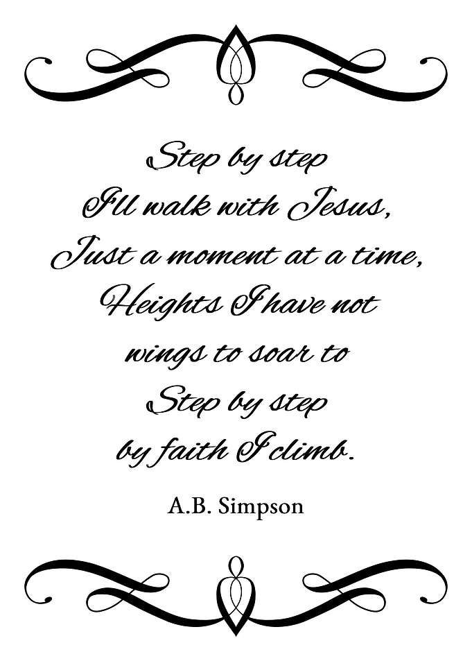 Walking with Jesus