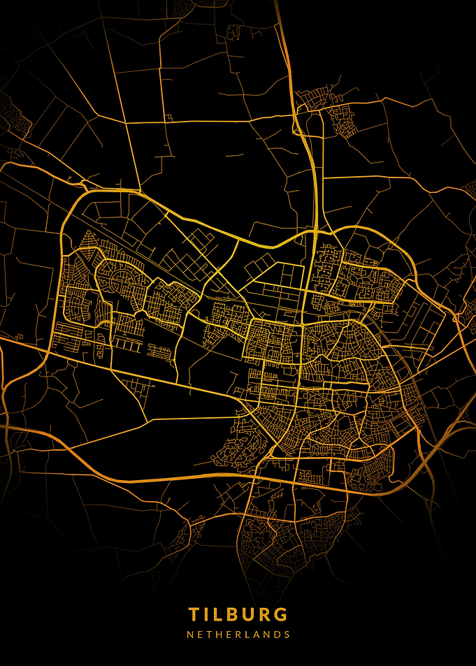 Tilburg City MapTilburg Ci
