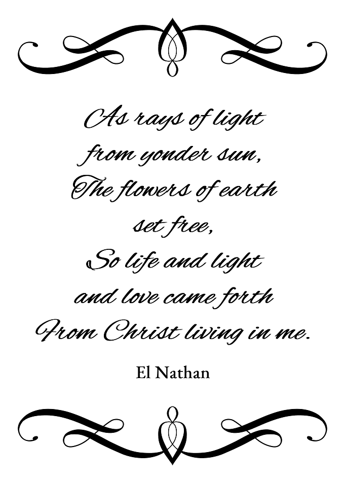 Rays of Light and Love