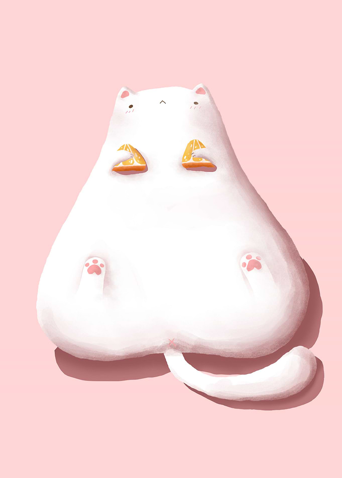 Orange Underwear CAT
