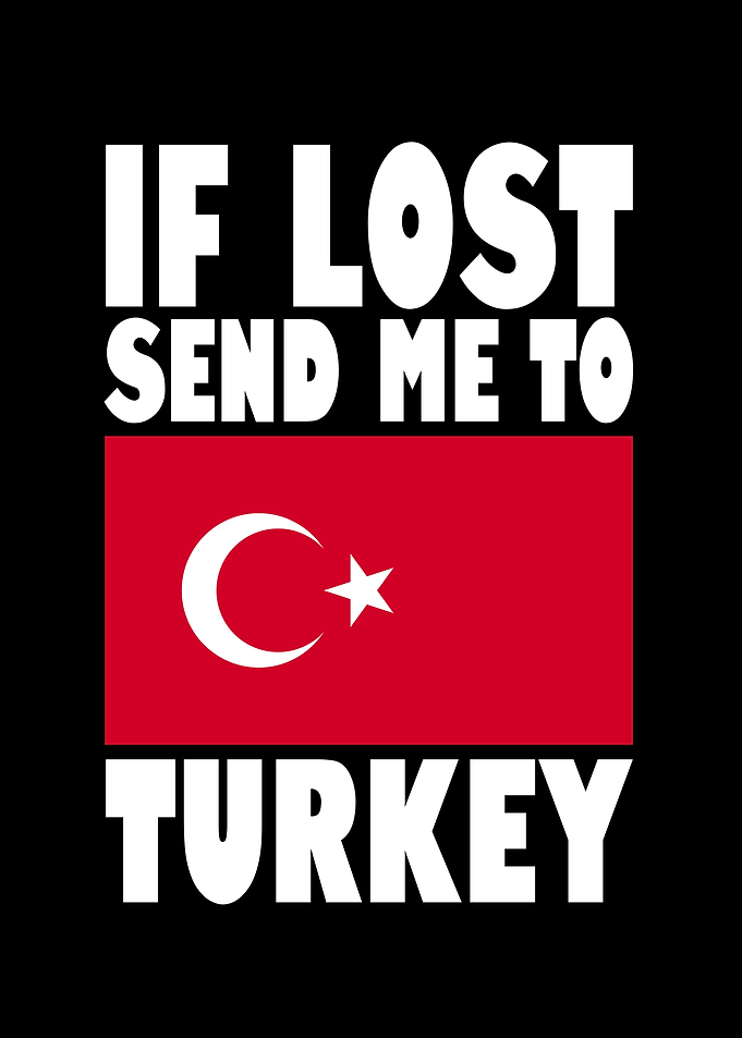Turkey Flag Saying