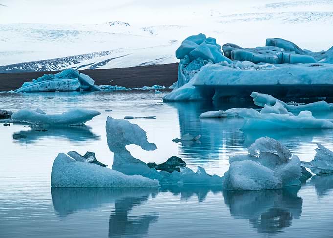 Jokulsarlon Icebergs