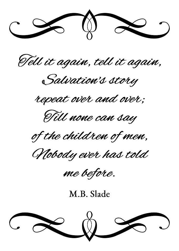Salvation Story