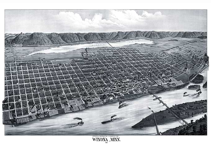 Winona Minnesota 1889