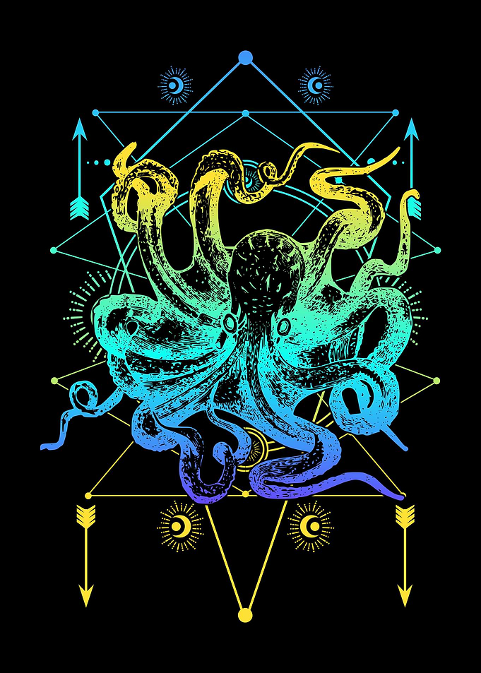 Octopus Art Sea Animal
