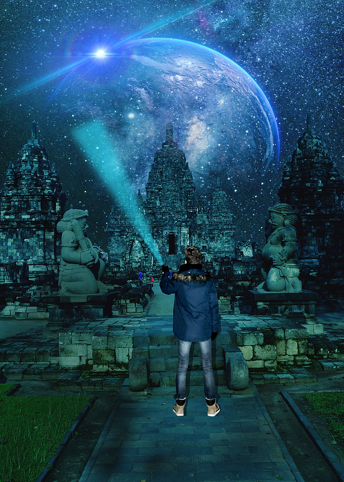 Temple Space Night