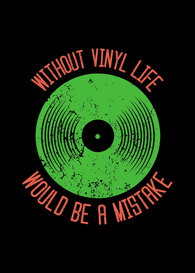 Vinyl Record DJ Turntable