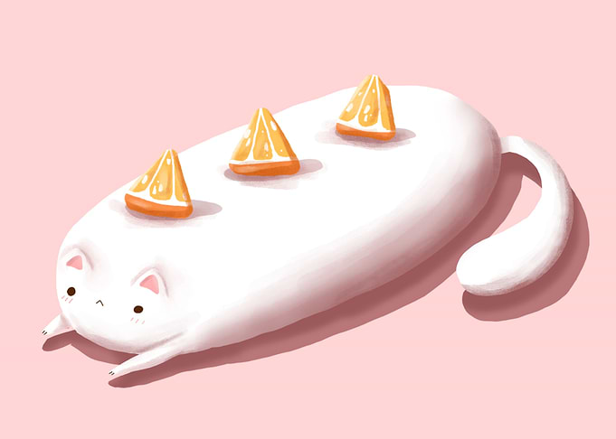 Orange Roll Cake CAT