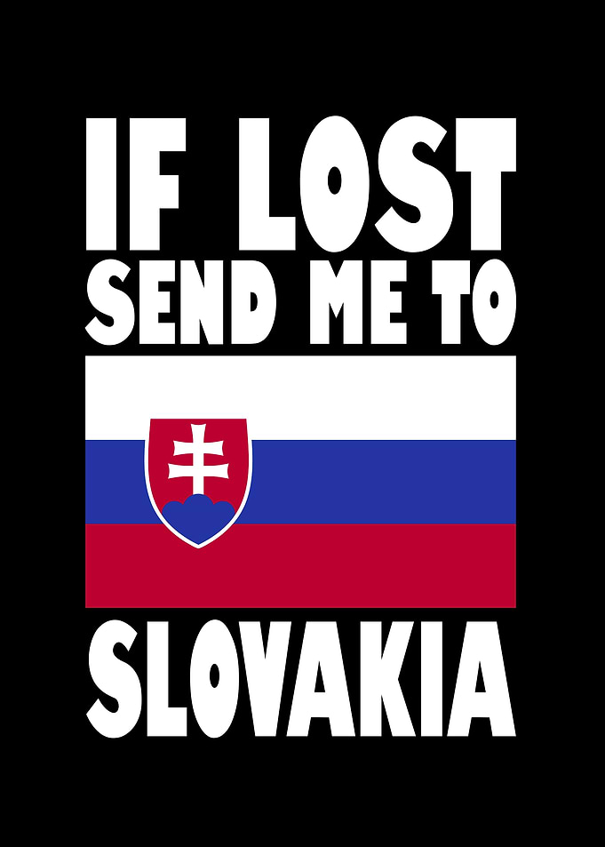 Slovakia Flag Saying