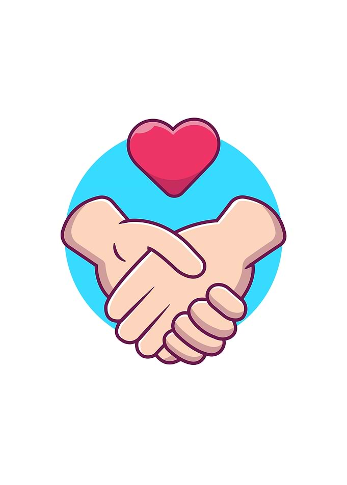 Holding Hand With Love