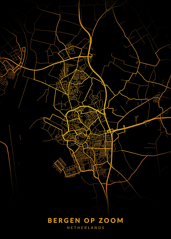 Bergen op Zoom City Map