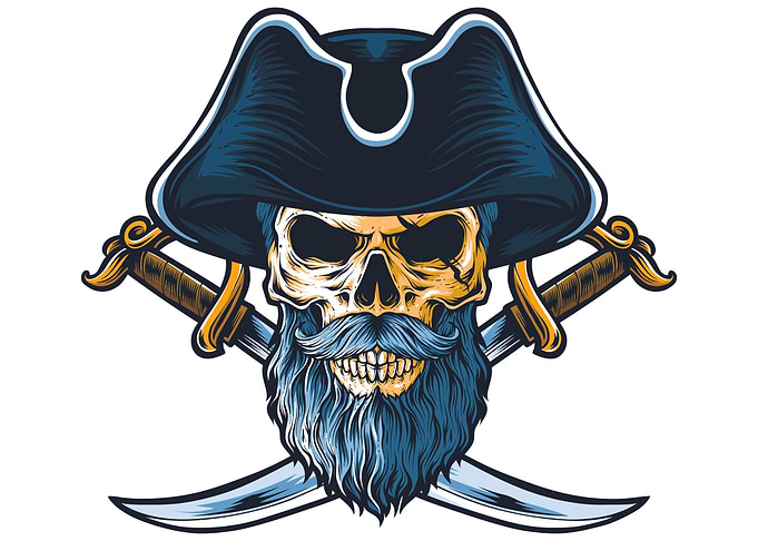 Skull Head Pirate