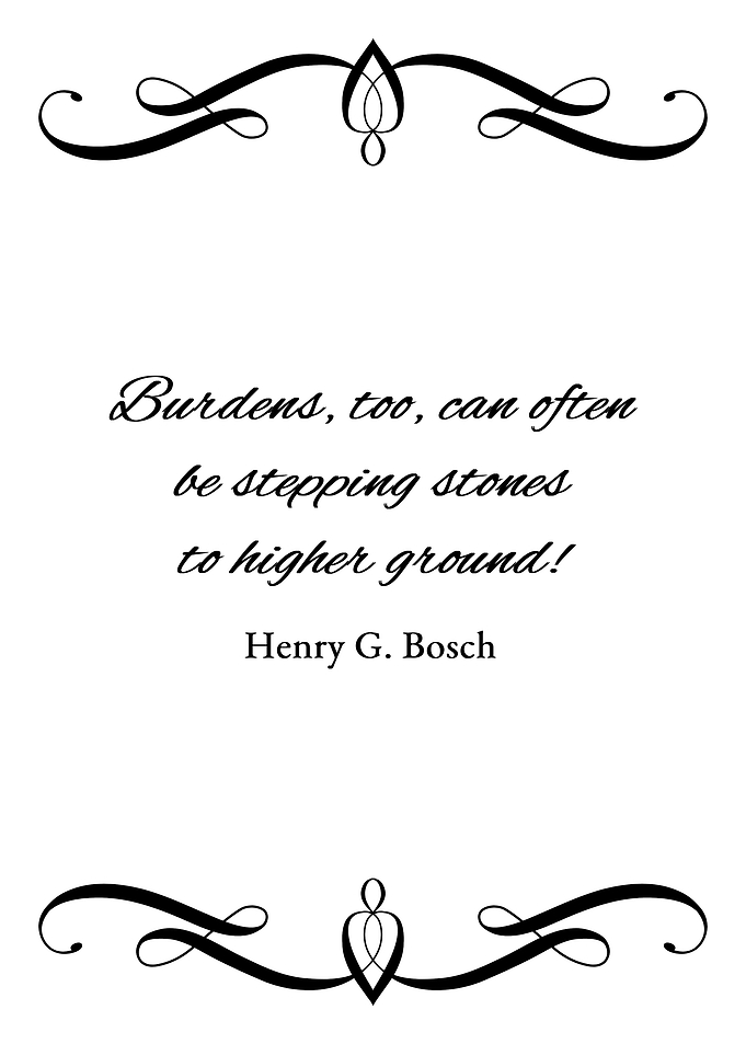 Burdens Stepping Stones