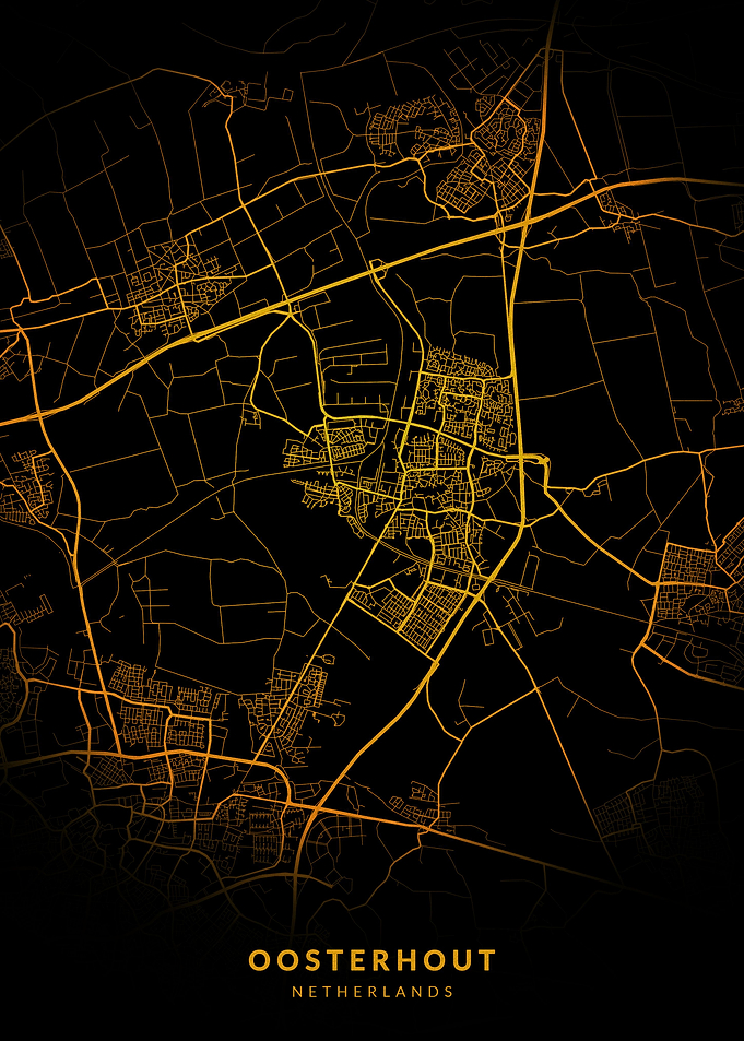 Oosterhout City Map