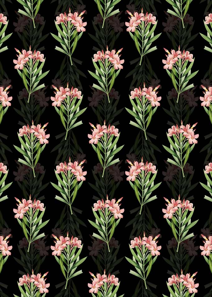 Floral Oleander Pattern