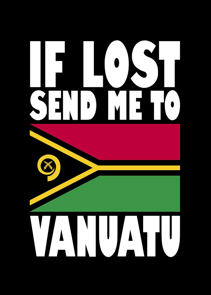 Vanuatu Flag Saying