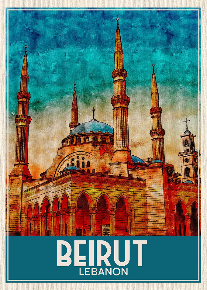 Travel Art Beirut Lebanon