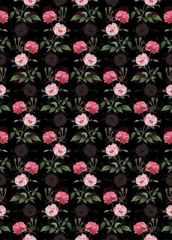 Ever Blowing Rose Pattern