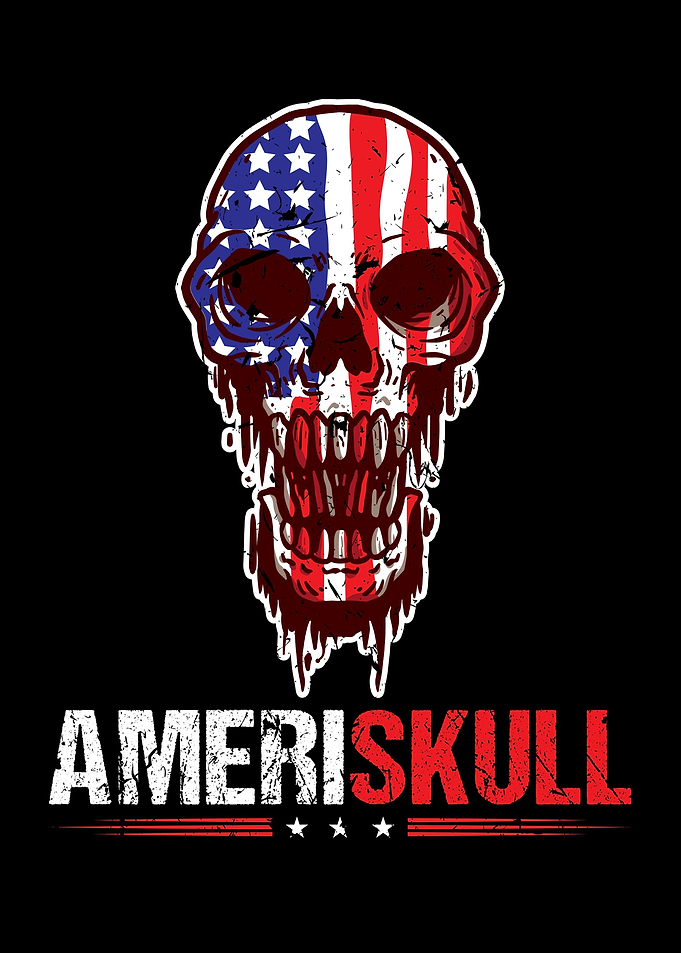 American Skull 4th Of July