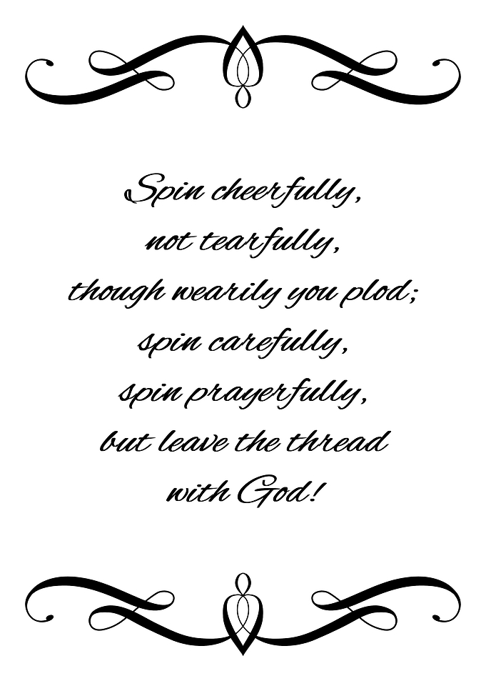 Leave the Thread with God