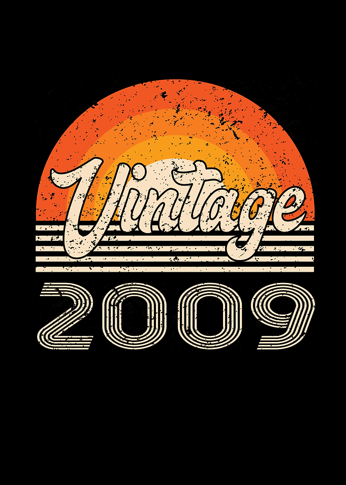 Vintage 2009 Birthday