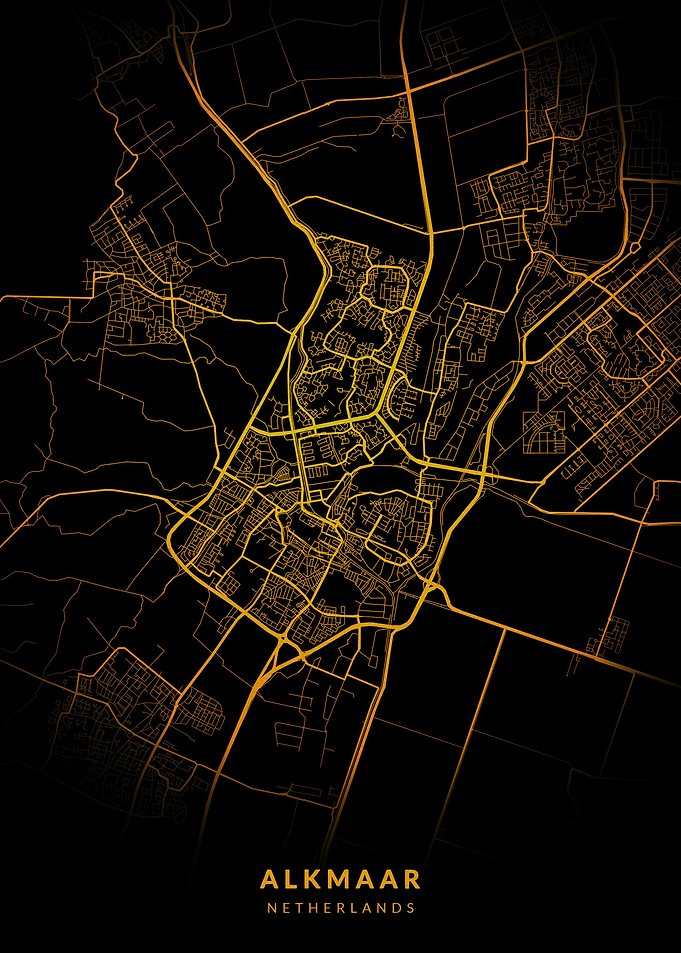 Alkmaar City Map