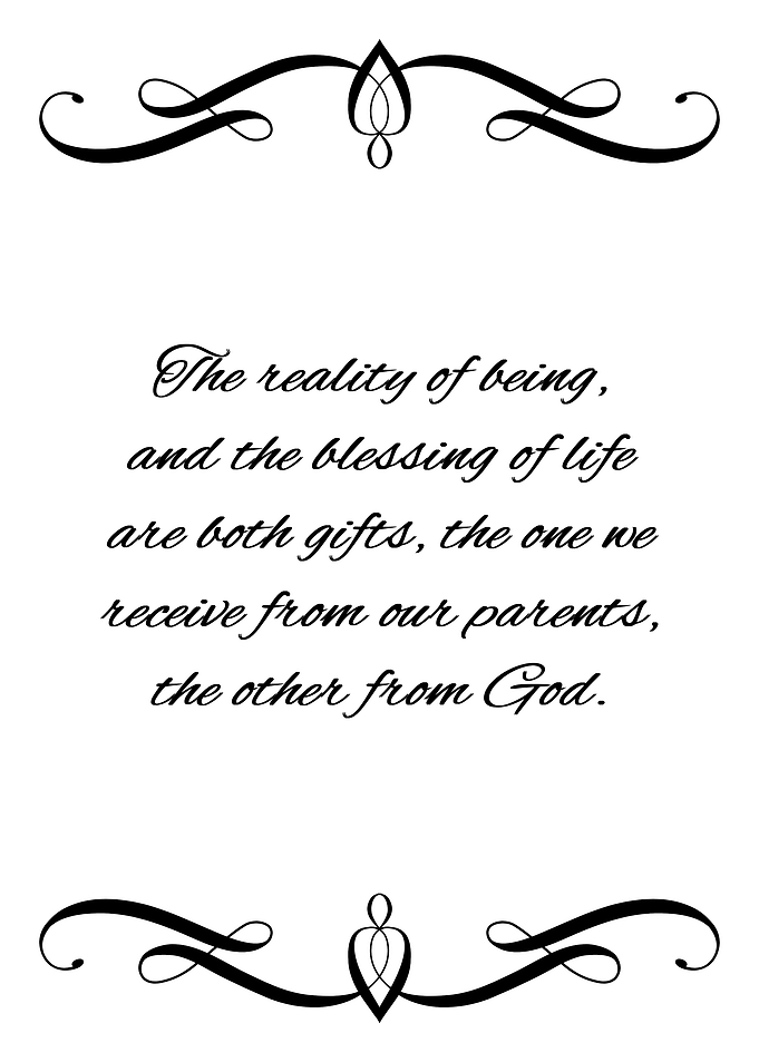 Blessing of Life
