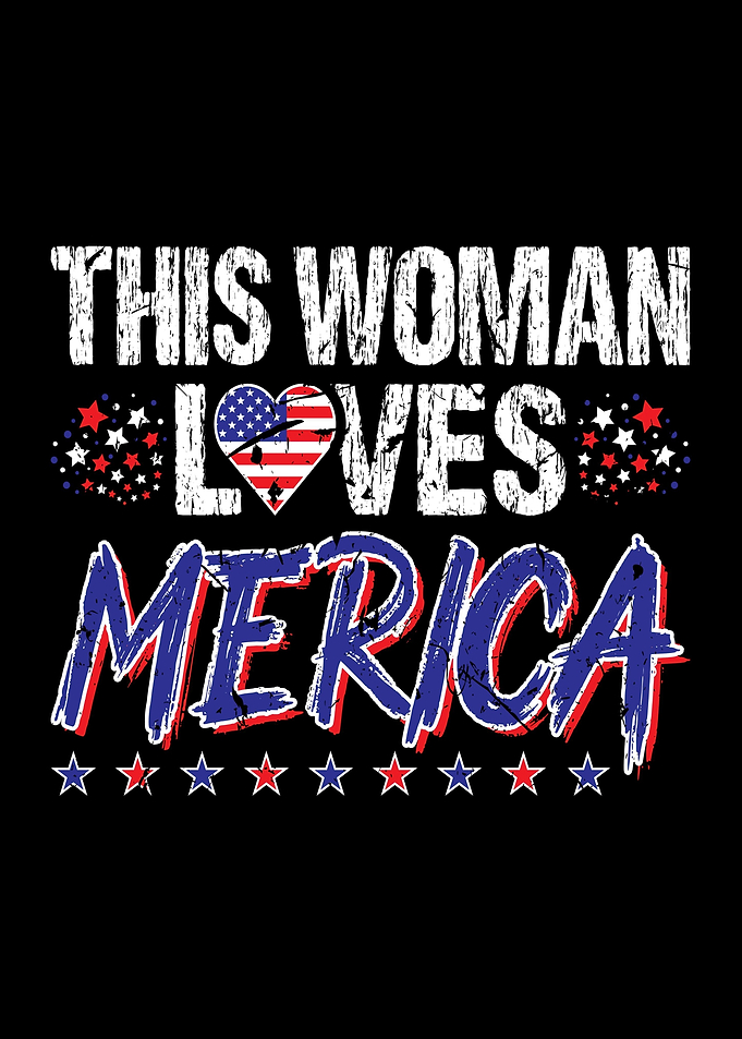Merica Women 4th Of July