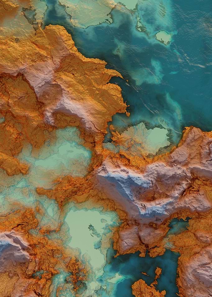Coral Abstract II
