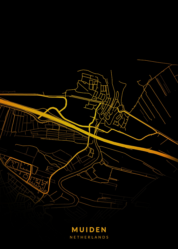 Muiden City Map