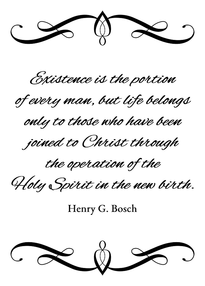 Existence and New Birth