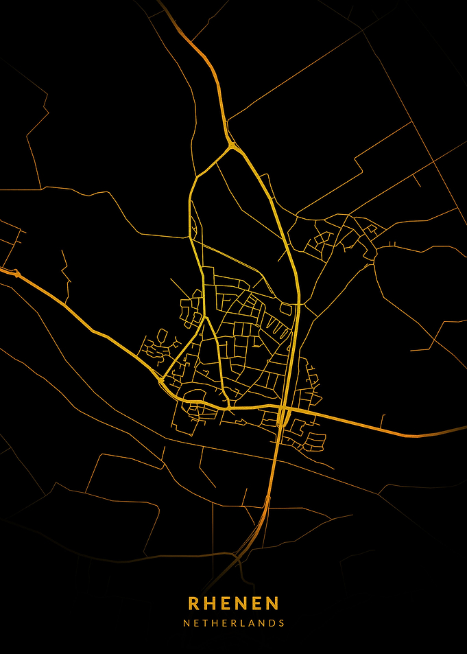 Rhenen City Map