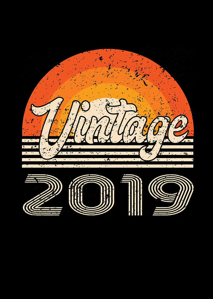 Vintage 2019 Birthday