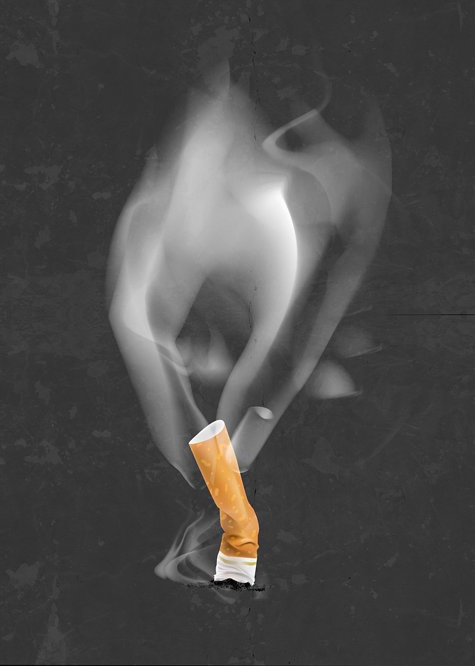 anti smoking graphic