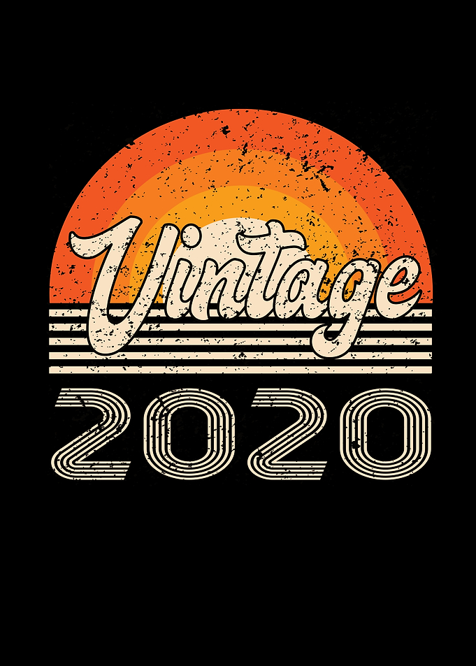 Vintage 2020 Birthday