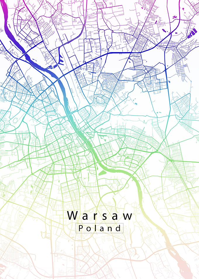Warsaw City Map