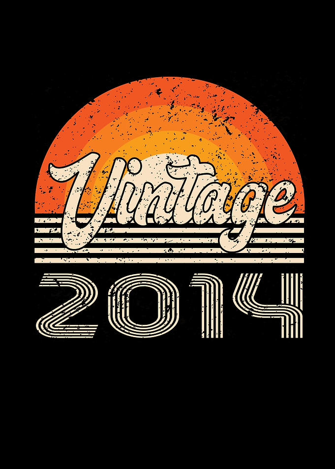 Vintage 2014 Birthday