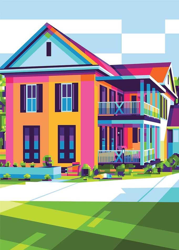 Colorful House