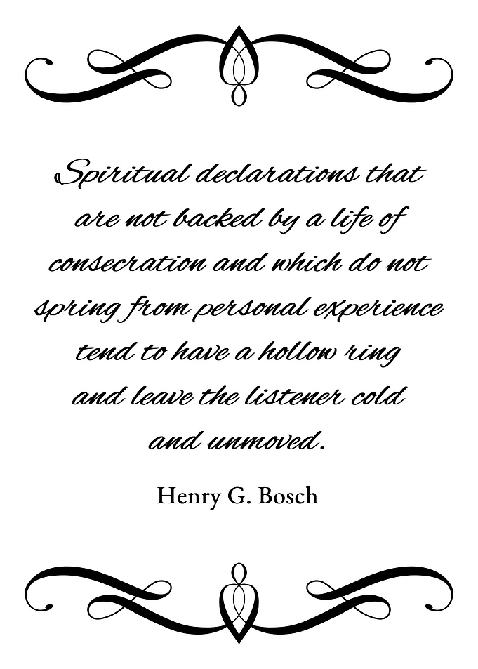 Spiritual Declarations