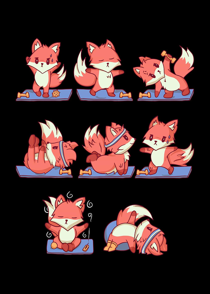 Fox Yoga Poses