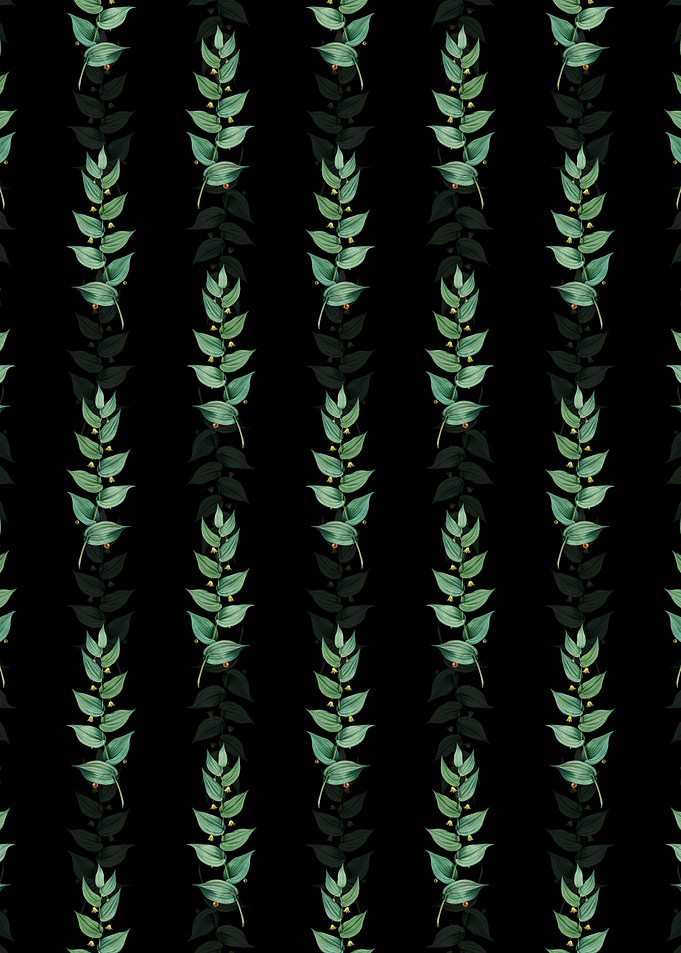 Black Twistedstalk Pattern