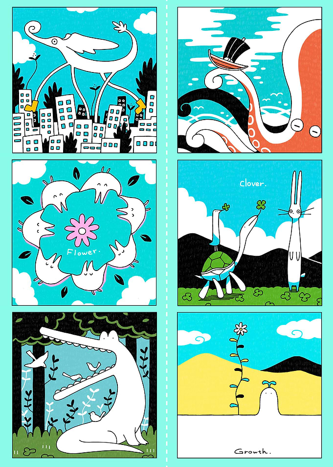 Mint green monsters