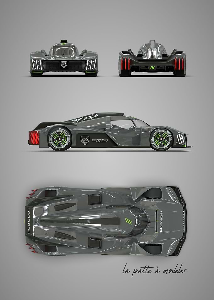 Peugeot 9X8 Hypercar