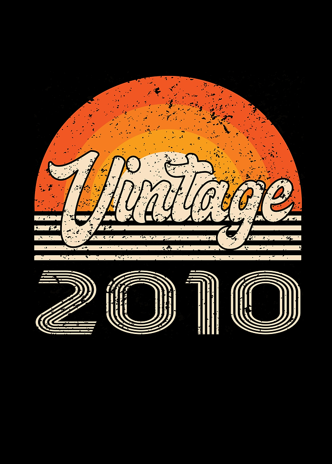 Vintage 2010 Birthday