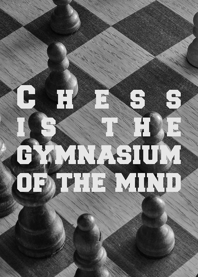 Chess is the gymnasium