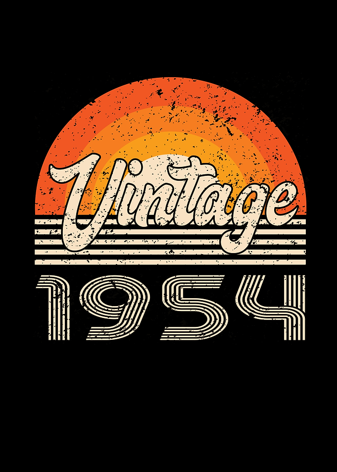 Vintage 1954 Birthday