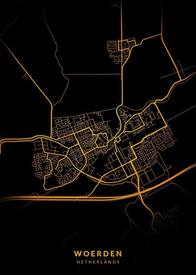 Woerden City Map