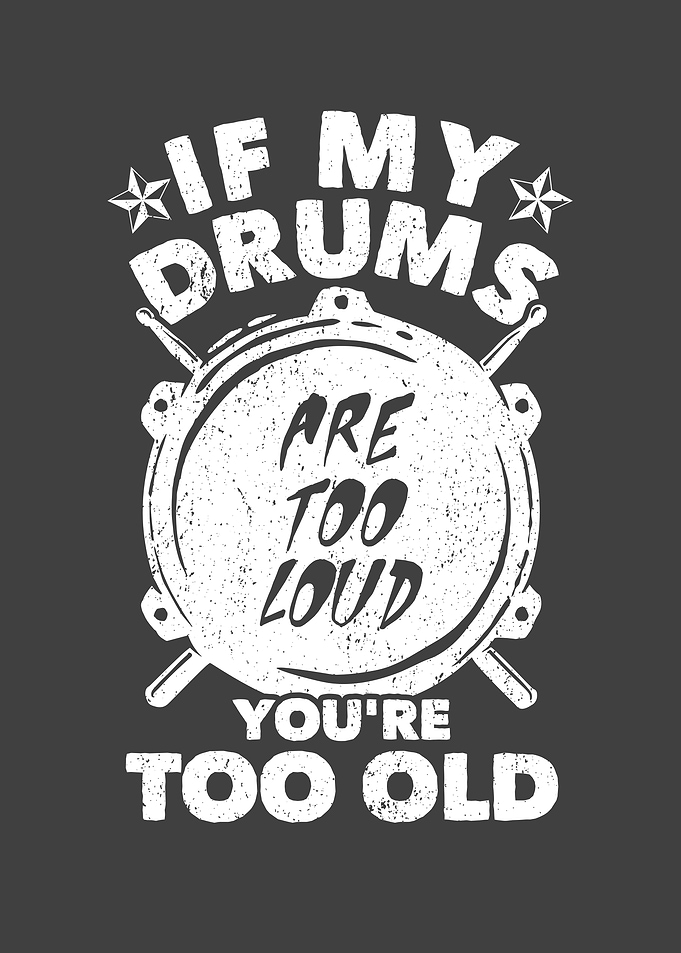 Loud Drums Funny Drumming