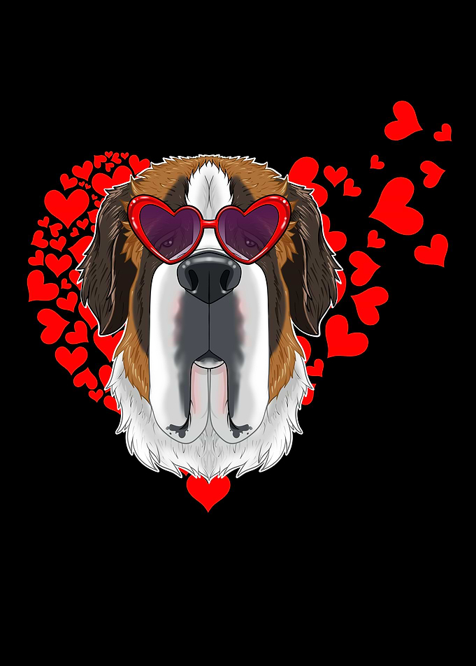 Saint Bernard Lover I Dog