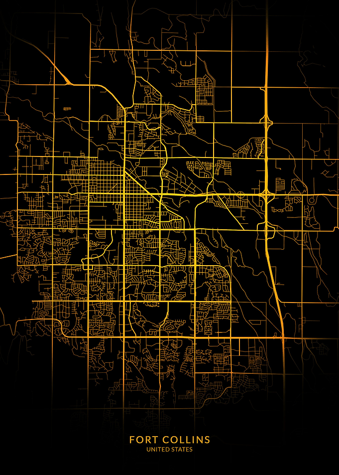Fort Collins City Map
